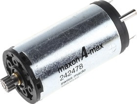242478, Brushed DC Motor, 15 W, 24 V dc, 3.67 Ncm, 5860 rpm, 4mm Shaft Diameter