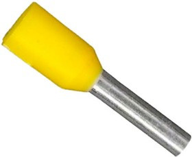 CE010008 (LT10008) (DN01008), Наконечник 1.0 мм² желтый