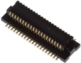 DF12NC-40DS-0.5V(51), DF12 Series Straight Surface Mount PCB Socket, 40-Contact, 2-Row, 0.5mm Pitch, Solder Termination DF12NC-40DS-0.5V(51), DF12 Series Straight Surface Mount PCB Socket, 40-Contact, 2-Row, 0.5mm Pitch, Solder Termination
