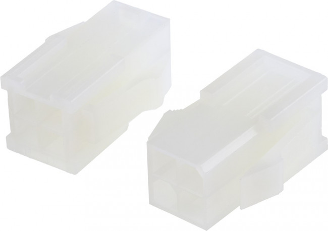 794953-4, Headers &amp; Wire Housings PANEL MOUNT PLUG 4P