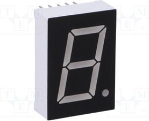 LSD080BUE-103A, Дисплей: LED, 7-сегментный, 20,32мм, 0,8", II.зн: 1, красный, 16мкд LSD080BUE-103A, Дисплей: LED, 7-сегментный, 20,32мм, 0,8", II.зн: 1, красный, 16мкд