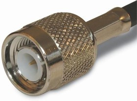 122108, RF Connectors / Coaxial Connectors TNC STRAIGHT PLUG RG58/LMR 195