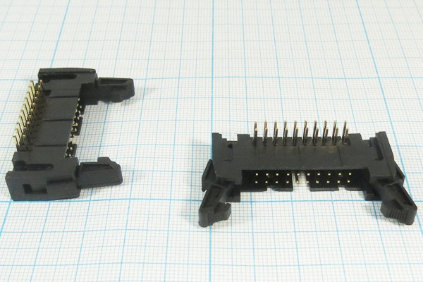 шт IDC\P2,54x2,54\20P\ плат\угл\IDCC-20MR; №1787 штек IDC\P2,54x2,54\20P\ плат\угл\IDCC-20MR