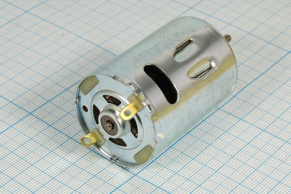 Двигатель 12В, 0,30А, левый, скорость(об/мин) 6750, размер 36x58m73, R540-33110