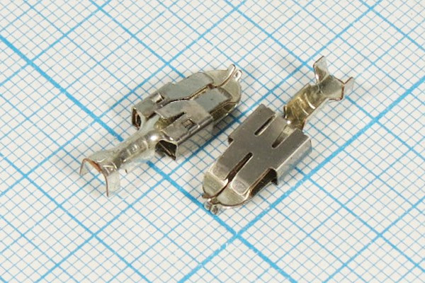 Клемма розетка, 6,3x0,4, 0,5-0,8мм2