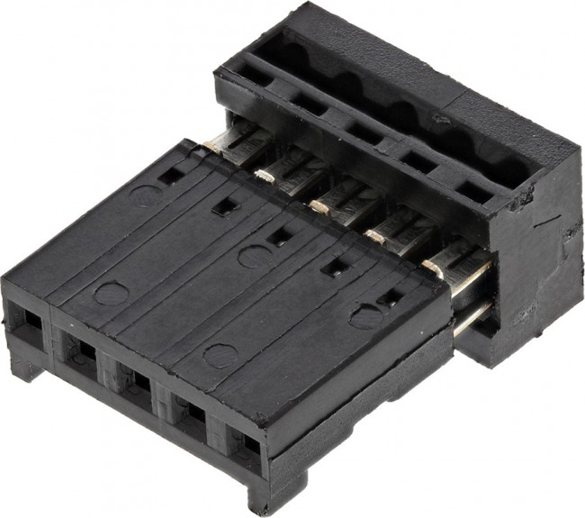 4782836105470, 5-Way IDC Connector Socket for Cable Mount, 1-Row 4782836105470, 5-Way IDC Connector Socket for Cable Mount, 1-Row