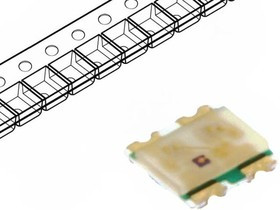HSMF-C114, Standard LEDs - SMD RGB Tri-Color HSMF-C114, Standard LEDs - SMD RGB Tri-Color