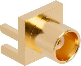 919-385J-51S, Conn MCX 0Hz to 6GHz 50Ohm Solder ST Edge Mount RCP Gold