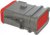 AT06-12SA-OMGRY, Automotive Connectors 12 Pin Overmold Plug Socket, GREY