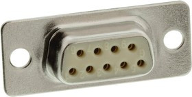 172-E09-213R001, Разъем D Sub, DB9, Standard, Гнездо, Серия NORCOMP - 172, 9 контакт(-ов), DE, Пайка