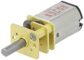 4785, Двигатель: DC, с редуктором, HP, 6ВDC, 1,6А, Ось: D профиль, 15,25: 1