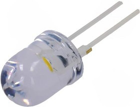 OS5MFLA131U, LED; 10mm; white warm; 30°; Front: convex; 2.8?3.6V; Pitch: 5.16mm OS5MFLA131U, LED; 10mm; white warm; 30°; Front: convex; 2.8?3.6V; Pitch: 5.16mm