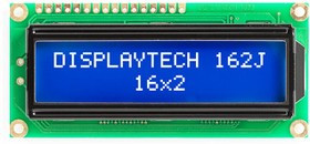 162J CC BC-3LP 162J Alphanumeric LCD Display, White on, 2 Rows by 16 Characters, Transmissive 162J CC BC-3LP 162J Alphanumeric LCD Display, White on, 2 Rows by 16 Characters, Transmissive