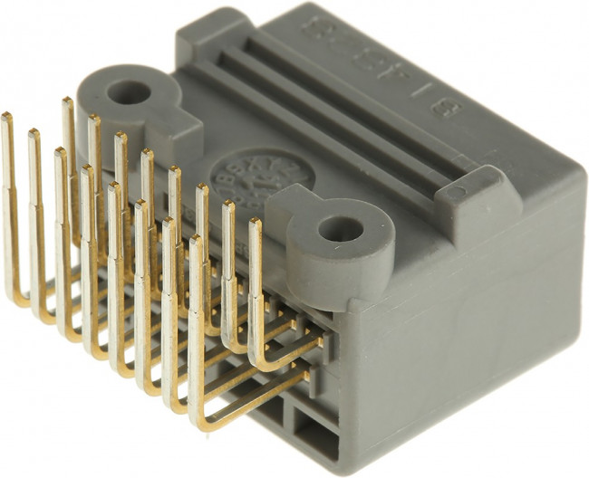 MX34016NF1, Automotive Connectors 16P 2.2mm R/A Pin Header