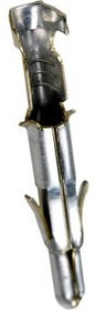 350690-1, Контакт, Серия Universal MATE-N-LOK, Штырь, Обжим, 24 AWG, Контакты с Покрытием из Олова