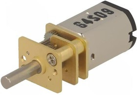 3060, Двигатель: DC, с редуктором, HPCB, 6ВDC, 1,5А, Ось: D профиль, 5: 1