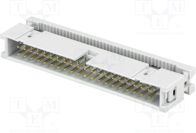 IDM-40A (DS1015-40N), Вилка 2.54мм на шлейф IDM-40A (DS1015-40N), Вилка 2.54мм на шлейф