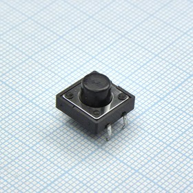 DS SW-80-7.3, (на замыкание), кнопка тактильная 12*12*7.3, нормально разомкнута