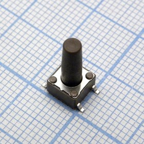 DTSM-66N-V-B, (DTSM20-13N 66N-B 160gf), Кнопка тактильная миниатюрная