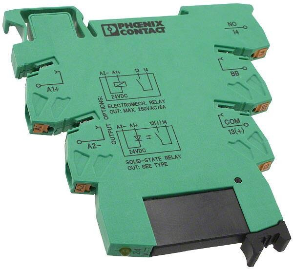 2900376, Solid State Relays - Industrial Mount PLC-OPT- 24DC/ 24DC/2/ACT