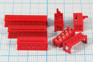 Разъем (Micro Match) MM-16M вилка, шаг P1.27, контакты 16P, на кабель/на шлейф, MM-16M