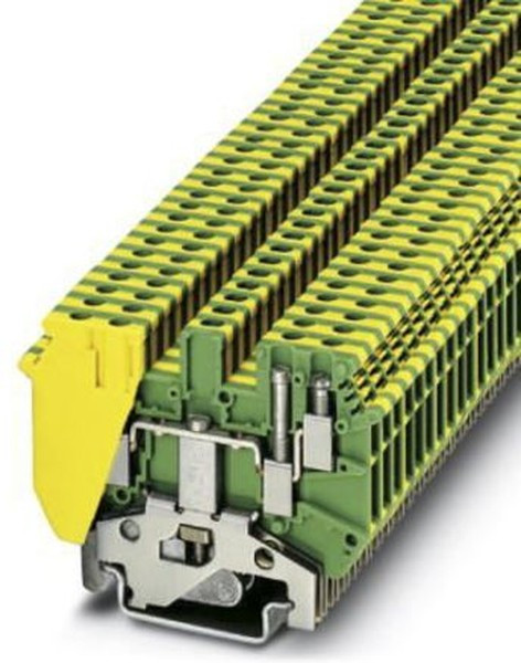 2775456, UDK 3-PE Series Green/Yellow Earth Terminal Block, Double-Level, Screw Termination 2775456, UDK 3-PE Series Green/Yellow Earth Terminal Block, Double-Level, Screw Termination