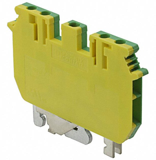 2775456, UDK 3-PE Series Green/Yellow Earth Terminal Block, Double-Level, Screw Termination 2775456, UDK 3-PE Series Green/Yellow Earth Terminal Block, Double-Level, Screw Termination