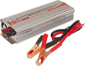 43744, Преобразователь напряжения (инвертор) 12-220V 1500Вт AVS
