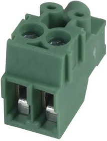 PT 1,5/2-PVH-3.5, Съемная клеммная колодка, 3.5 мм, 2 вывод(-ов), 26AWG до 16AWG, 1.5 мм², Винт, 8 А PT 1,5/2-PVH-3.5, Съемная клеммная колодка, 3.5 мм, 2 вывод(-ов), 26AWG до 16AWG, 1.5 мм², Винт, 8 А