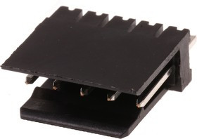 66100511622, 475 Series Straight Through Hole PCB Header, 5-Contact, 2.54mm Pitch, 1-Row, Shrouded