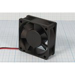 Вентилятор постоянного тока 24 Вольта, 60x60x25мм, подшипник скольжения, 4500об/мин, ВН286 вент 60x6