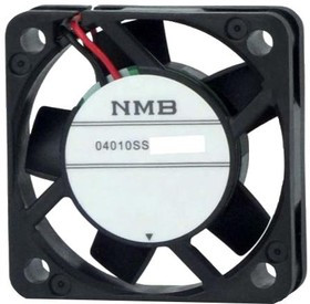 04010SS-05N-AA-00, DC Fans Tubeaxial Fan, 40x40x10mm, 5VDC, 6.7CFM, Rib Mount, Sleeve Bearing, Lead Wires