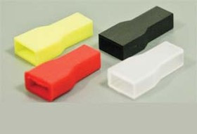 Кожух для клеммы розетка 6,4x0,8, 1H, синий