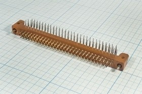 Разъем прямоугольный соединитель ГРПМ1-90ШУ2-В вилка, шаг P3.75, контакты 90P, угловой, ГРПМ1-90ШУ2-В