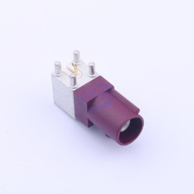 Разъем ВЧ XK07WMD, Fakra D, розетка, угловой на плату, XKB Connectivity