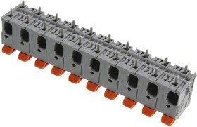 2606-1360, TERMINAL BLOCK, WTB, 10POS, 24-8AWG