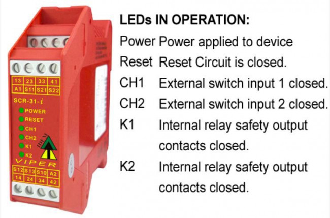 280002, Dual-Channel Emergency Stop, Safety Switch/Interlock Safety Relay, 24V ac/dc, 3 Safety Contacts