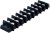 2-142, TERMINAL BLOCK, BARRIER, 2 POSITION, 10AWG 2-142, TERMINAL BLOCK, BARRIER, 2 POSITION, 10AWG