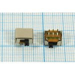 Переключатель движковый, 8.6x 6.9h2, контакты 6P, 0.3А, 50В, DPDT, угловой, SK-22D13