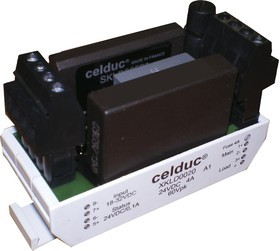 XKLD0020, Реле: полупроводниковое; Uупр: 18-32ВDC; 4А; 24-96ВDC; DIN; IP00