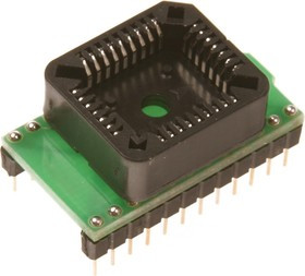 DIP24-PLCC32, Адаптер для программирования микросхем 2/4 Кбит E/EEPROM