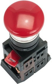 Кнопка AEAL-22 "Грибок" красн. с фиксацией NO+NC PROxima EKF pbn-aeal-r