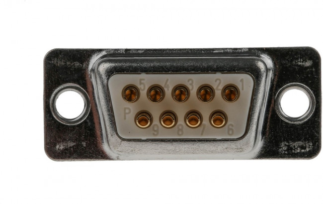 09670095615, Conn D-Subminiature PIN 9 POS Solder Cup ST Panel Mount 9 Terminal 1 Port