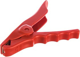 00000046, зажим Крокодил Т-21 красный