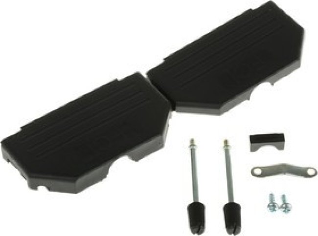86303645BLF, Amphenol FCI Nylon D Sub Backshell, 37 Way, Strain Relief 86303645BLF, Amphenol FCI Nylon D Sub Backshell, 37 Way, Strain Relief