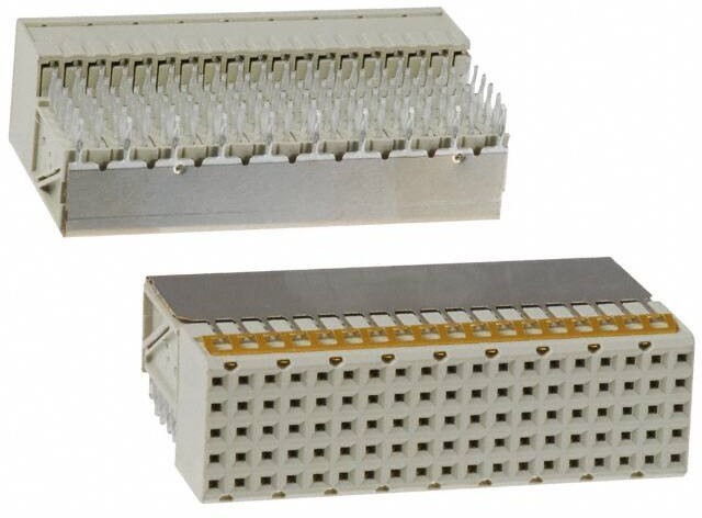 5352171-1, Conn Hard Metric RCP 95 POS 2mm Press Fit RA Thru-Hole Tube 5352171-1, Conn Hard Metric RCP 95 POS 2mm Press Fit RA Thru-Hole Tube