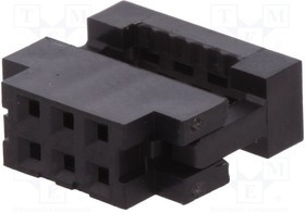 89361-106LF, Conn IDC Connector RCP 6 POS 2mm IDT RA Cable Mount Minitek® Tube