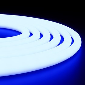 00-327 Светодиодная лента для бани и сауны 5м, 24В, СТ, 14,4Вт/м, smd2835, 120д/м, IP68, син.