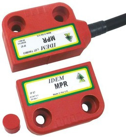 114022, MPR Series Magnetic Non-Contact Safety Switch, 250V ac, Plastic Housing, NC, M8
