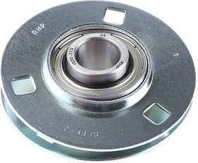 3 Hole Flange Bearing Unit, SLFE20, 20mm ID